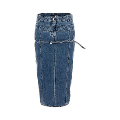 Denim Maxi Skirt