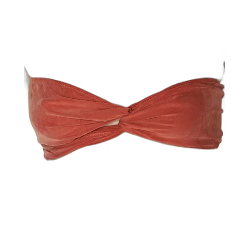 Twisted Bandeau Bikini Top