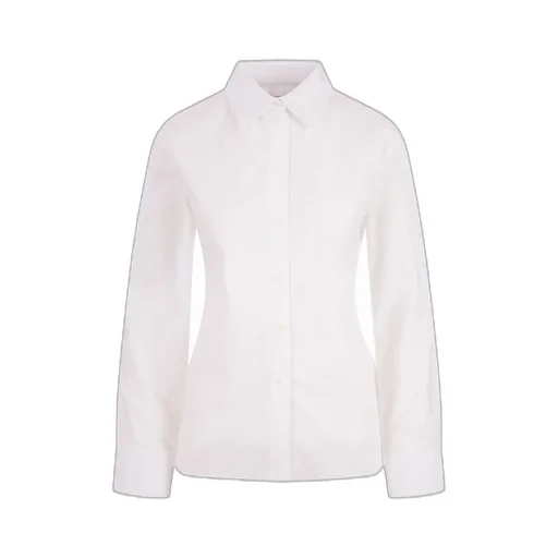 Poplin Shirt With Open Back