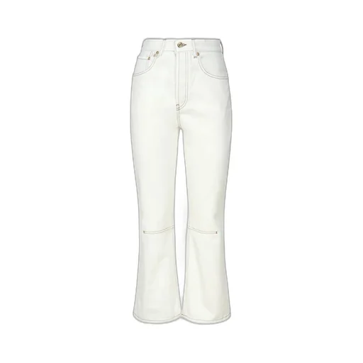 High-Waisted Flare Jeans