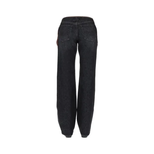Jeans With Front Zip Detail