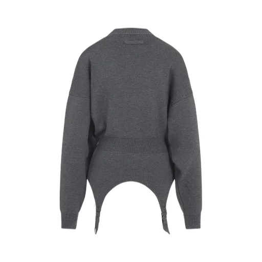 Mock Neck Knit Sweater
