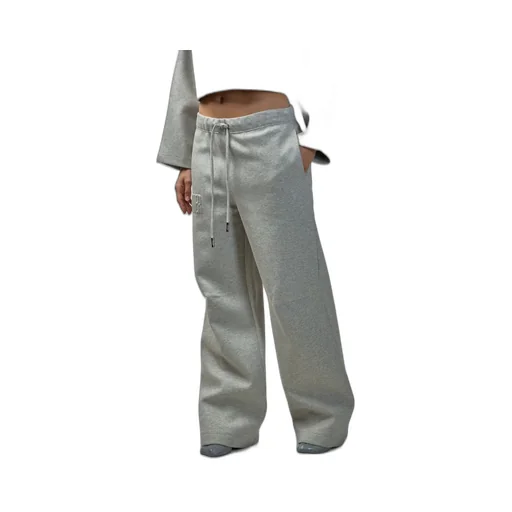 Wide-Leg Sweatpants