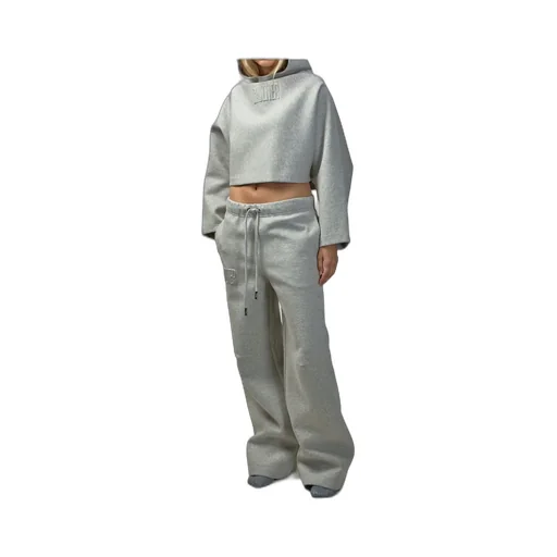 Wide-Leg Sweatpants