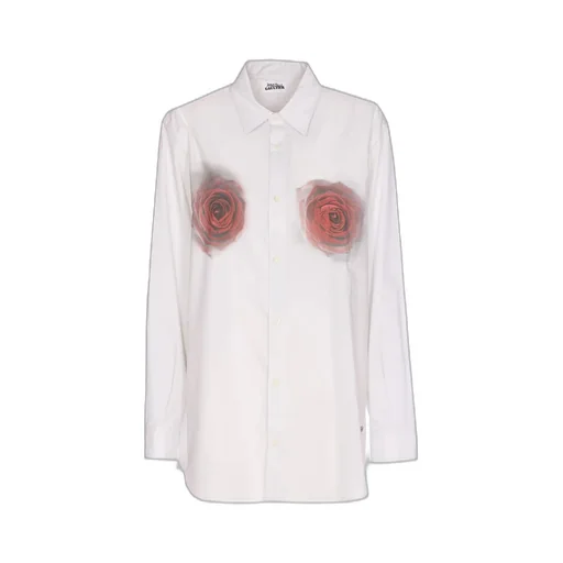 Shirt With Rose Print