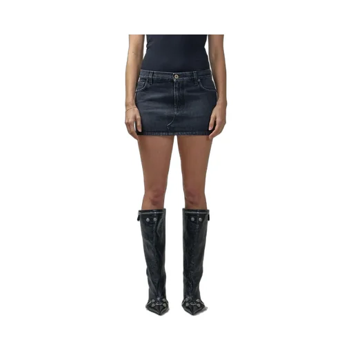 Denim Mini Skirt