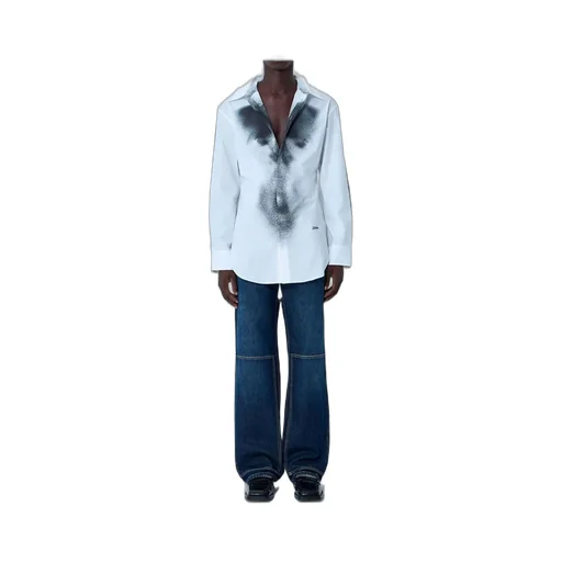 Printed Cotton Poplin Shirt