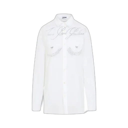 Embellished Cotton Poplin Shirt