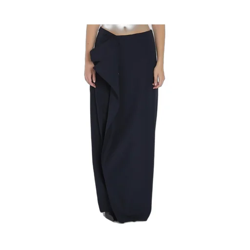 Asymmetric Wrap Skirt