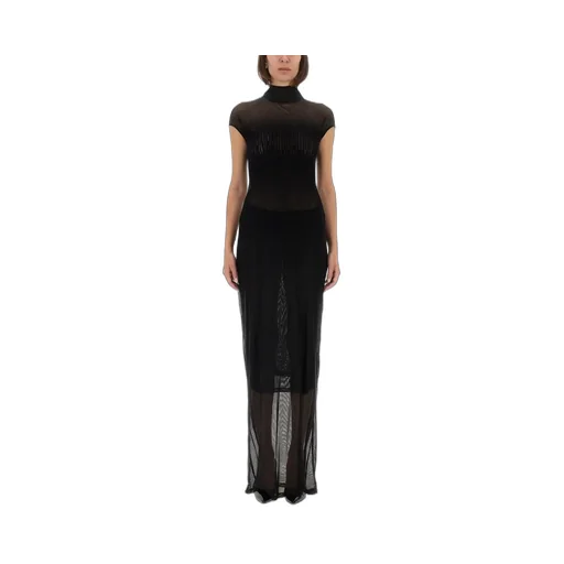 Mesh Maxi Dress