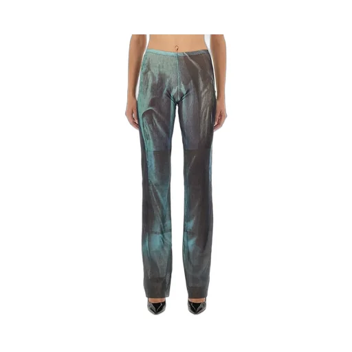 Sheer Printed Trousers