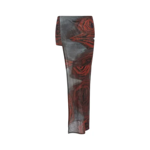 Asymmetric Maxi Skirt