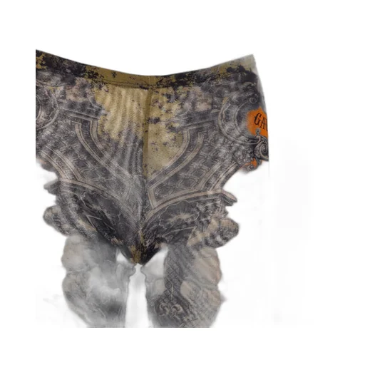Printed Mesh Pants
