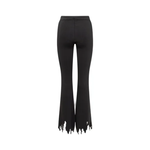 Flared Knit Pants
