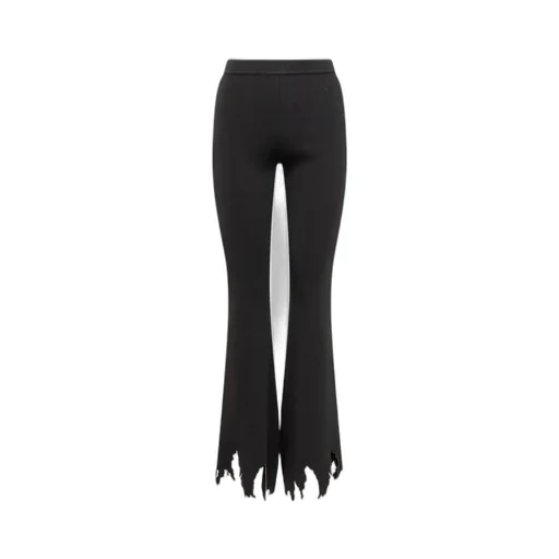 Flared Knit Pants