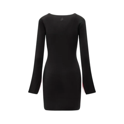 Long Sleeve V-Neck Dress