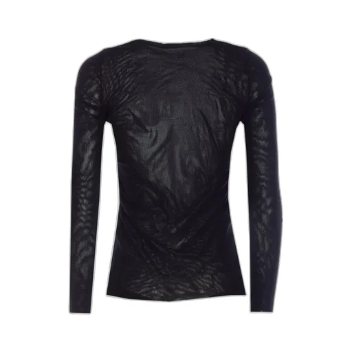 Long Sleeve Mesh Top