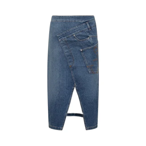 Denim Maxi Skirt