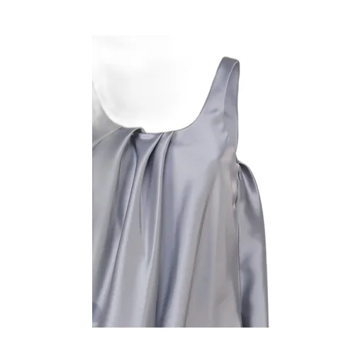 Satin Balloon Dress