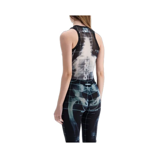 X-Ray Print Mesh Bodysuit