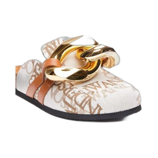 Logo Print Mules