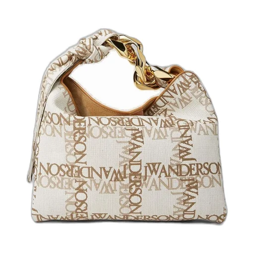 Logo Jacquard Shoulder Bag