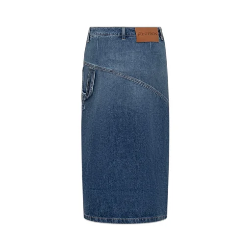 Denim Maxi Skirt
