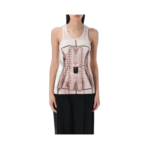 Corset Print Tank Top