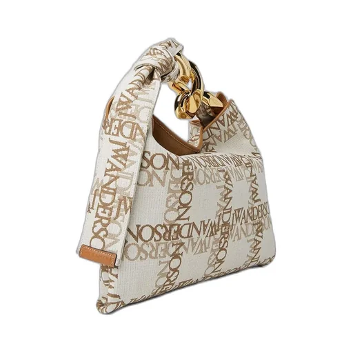 Logo Jacquard Shoulder Bag