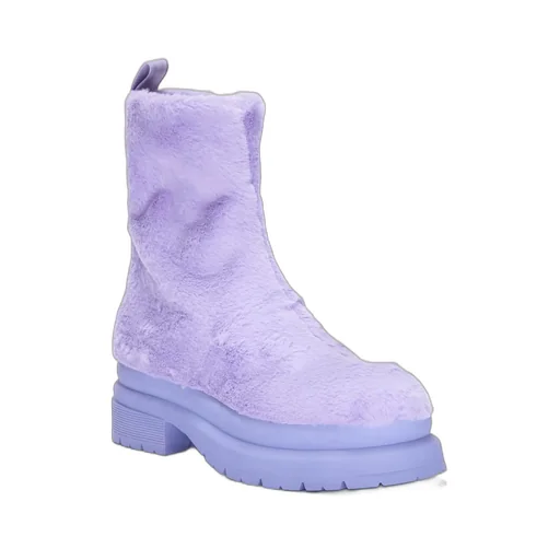 Fuzzy Platform Boots