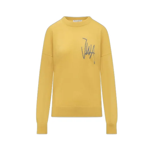 Sweater With Jwa Print