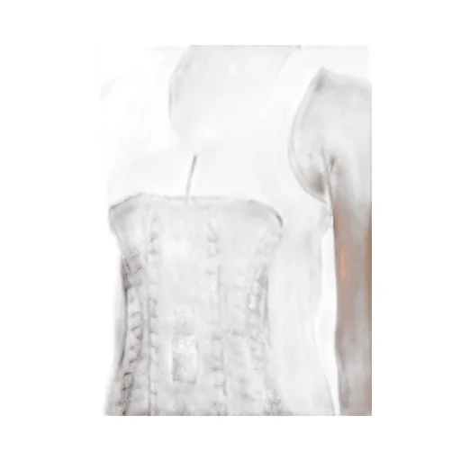 Corset Print Tank Top