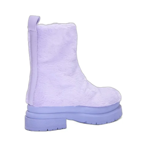 Fuzzy Platform Boots