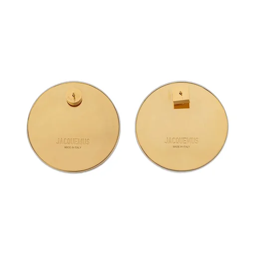 Round Stud Earrings