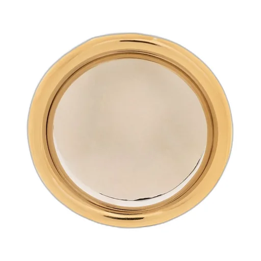 Round Stud Earrings