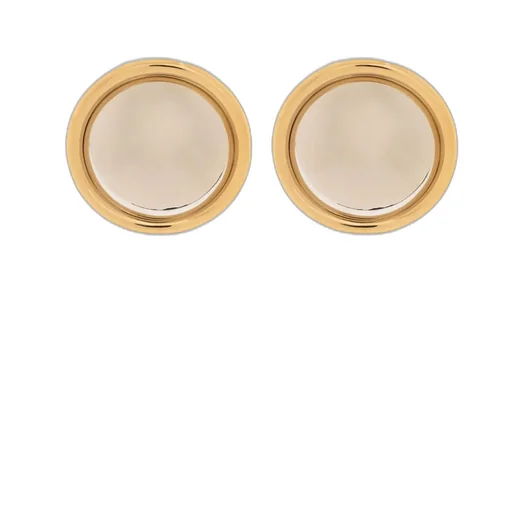 Round Stud Earrings