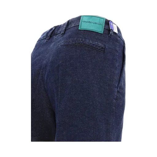 Wide-Leg Denim Trousers