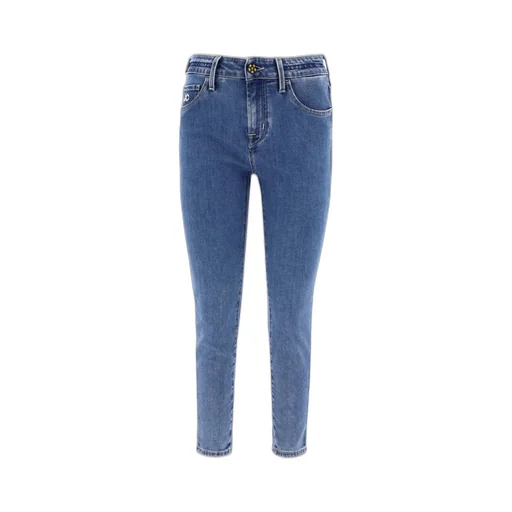 High-Waisted Skinny Jeans