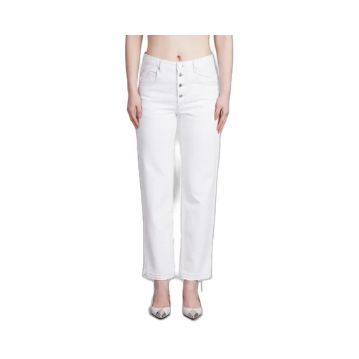 High-Rise Straight Leg Jeans