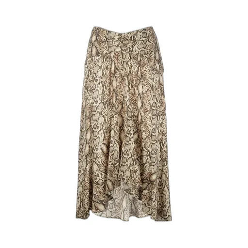 High-Waisted Midi Skirt