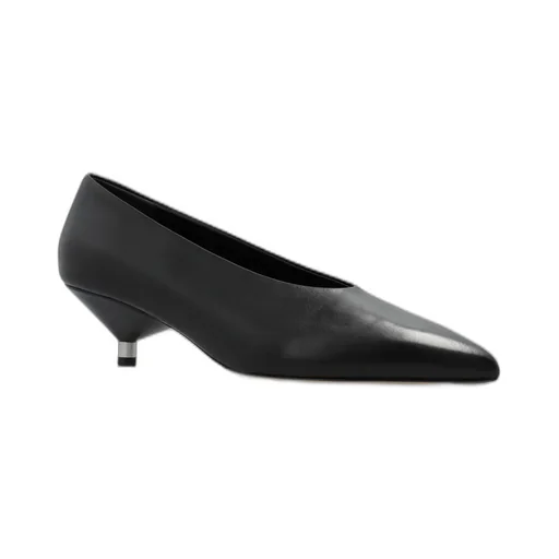 Pointed Toe Kitten Heel Pumps