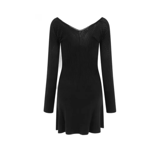 Ribbed Knit Dress