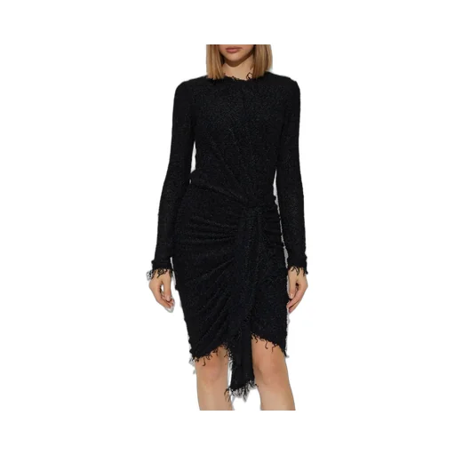 Long Sleeve Ruched Dress