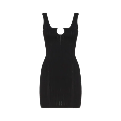 Ribbed Knit Mini Dress