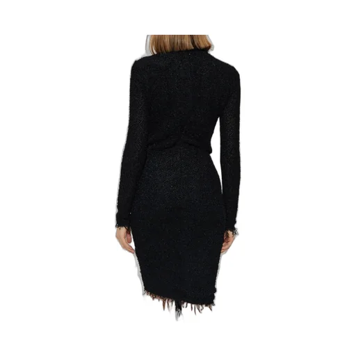 Long Sleeve Ruched Dress