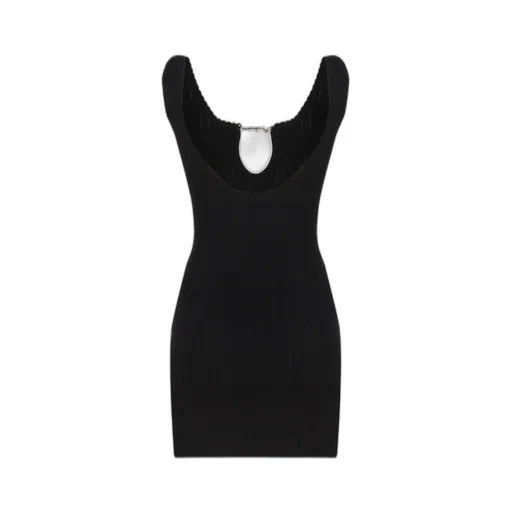 Ribbed Knit Mini Dress