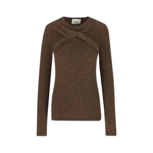 Twisted Front Long Sleeve Top