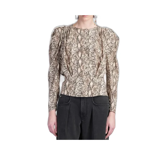 Serpent Print Top