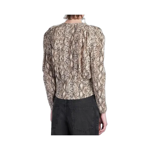 Serpent Print Top