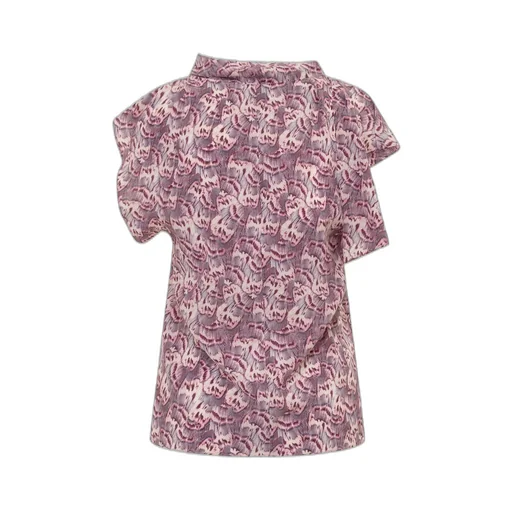 Printed Silk Blouse